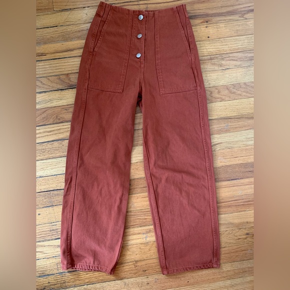 & Other Stories | Straight Fit Workwear Trousers - Picture 1 of 4